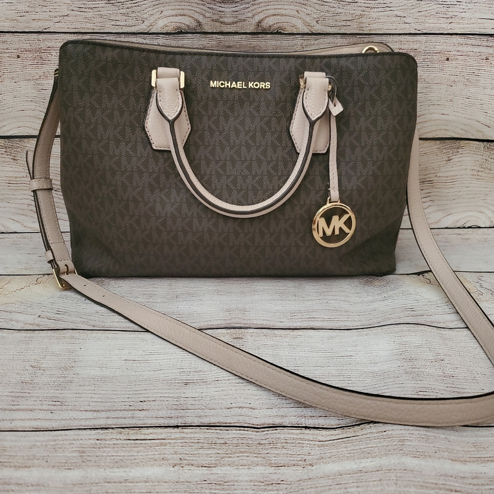 Michael Kors Camille Small Logo Satchel